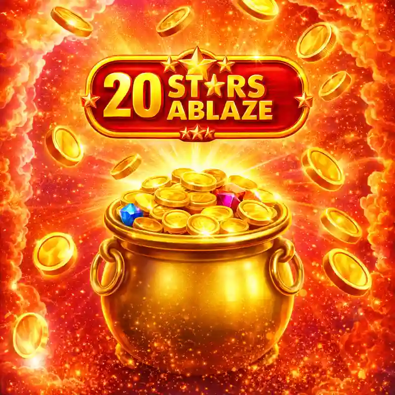20 Stars Ablaze Slot Game