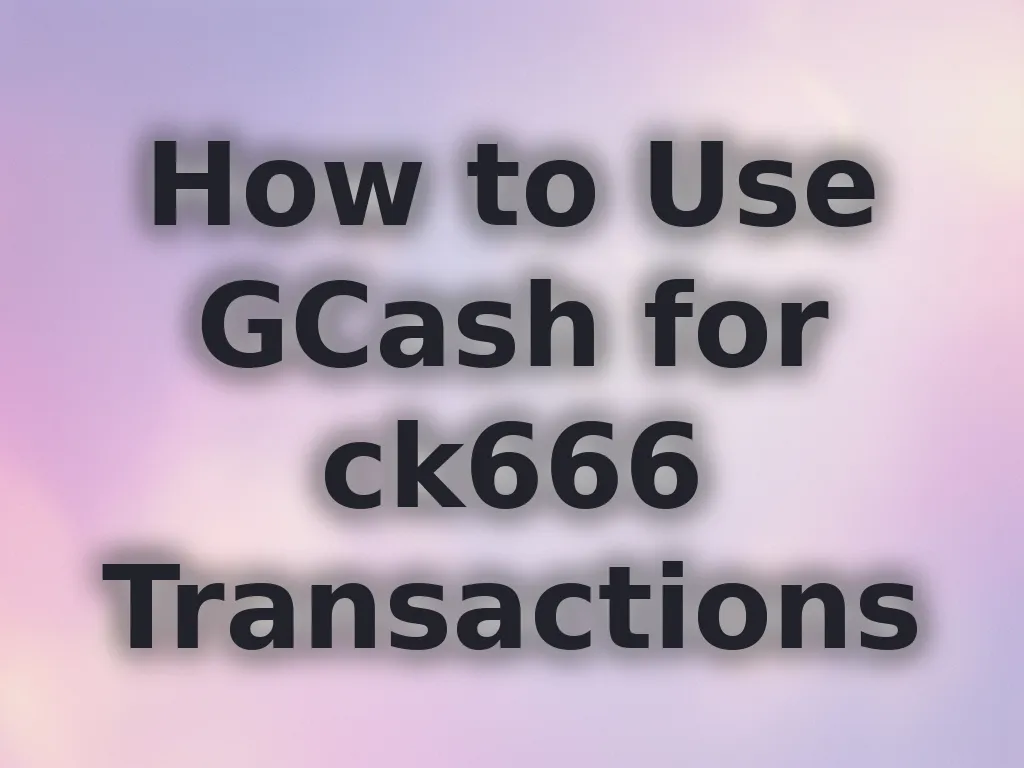 GCash payment guide
