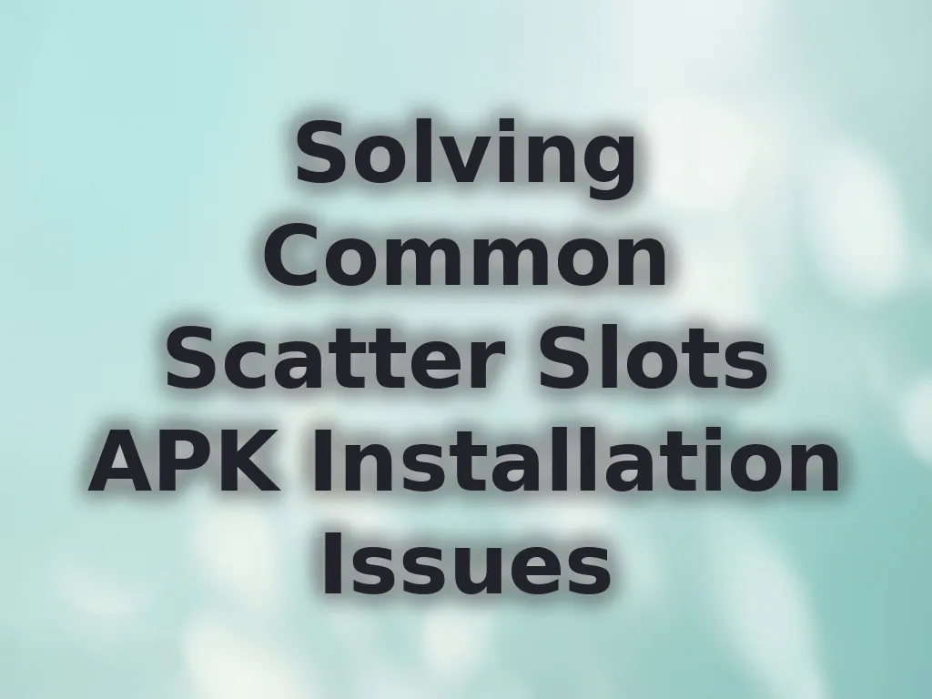 APK fix guide